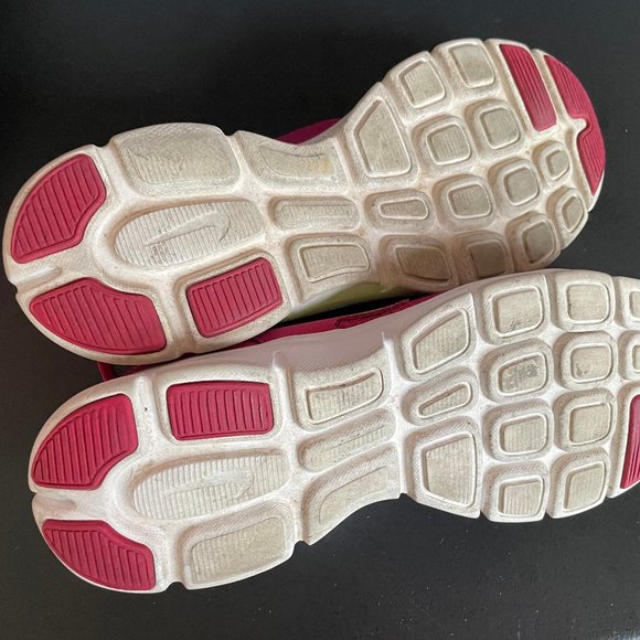Nike Flex Experience Bright Pink Teen Shoes 7Y 40 Euro - Picture 7 of 11